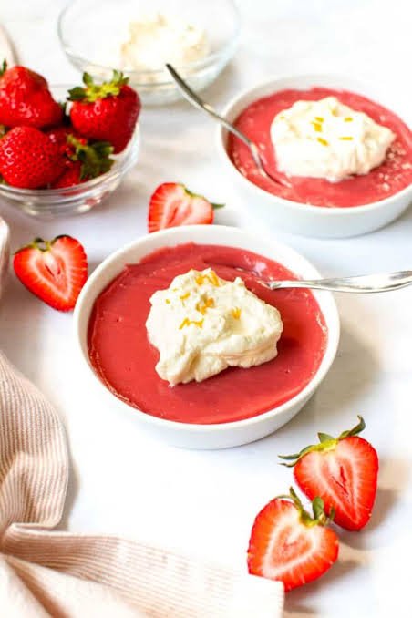 Strawberry Pudding